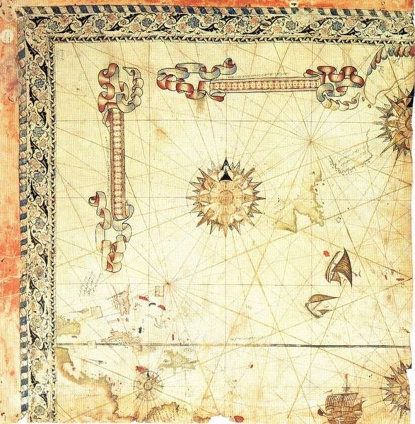 Piri Reis Haritası - detay 3